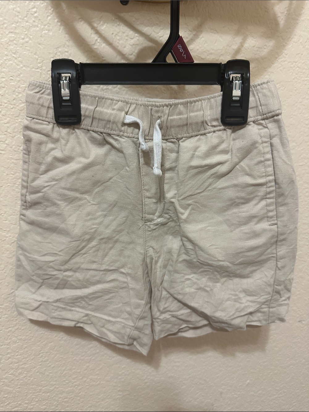 3/30$ Janie and Jack Beige Drawstring Athletic Shorts